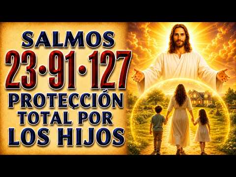 SALMO 23, 91, Y 127 PARA HIJOS | ORACIÓN PARA TOTAL PROTECCIÓN