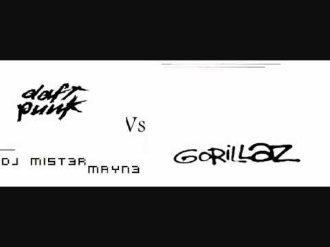 Daft Punk - Da Funk Vs DARE - The Gorillaz