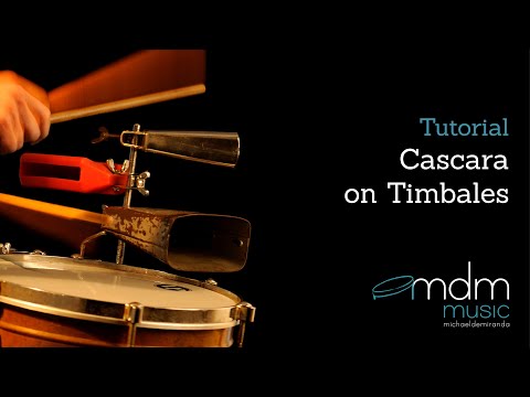 Cascara on timbales Tutorial