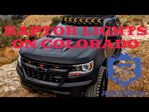 How to Install MarkerLlights on Colorado (raptor lights)