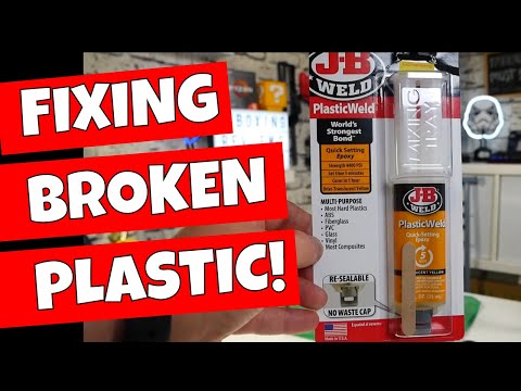 JB Plastic Weld Trying To Mend The Impossible