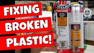 JB Plastic Weld Trying To Mend The Impossible