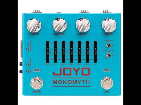 JOYO R-26 Monomyth Bass Preamp Distortion 6 Band EQ, Darkglass Alpha Omega clone