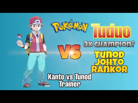 Pokémon: RED VS THE 3X CHAMPION - TUDUO!!! (Kanto vs Tunod)