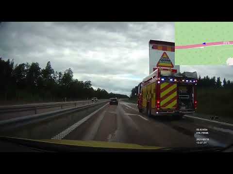 Sweden. Motorway E18, Enköping-Annelund — Örebro-Adolfsberg, 2021, 4x