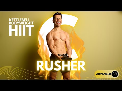 30 Min SAVAGE KETTLEBELL Strength + BODYWEIGHT Cardio HIIT  (🔥Burn Up To 500 Calories🔥)