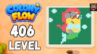 Colony flow Level 406 Walkthrough Solution