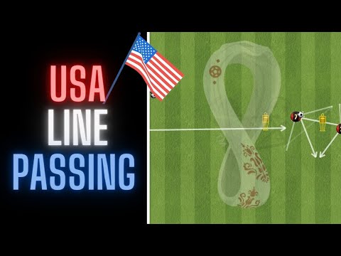World Cup Drills | USA Line Passing | Qatar 2022