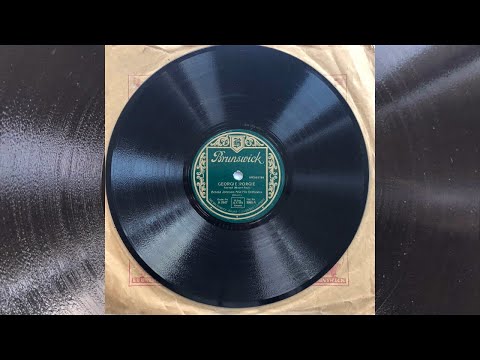 ARNOLD JOHNSON/BERNIE CUMMINS 'G' Take: Georgie Porgie - Old Man Sunshine - 1928 NYC Jazz