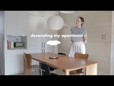 decorating our Korean apartment ! shopping for furniture & unboxing ???? Apartment Series EP 2