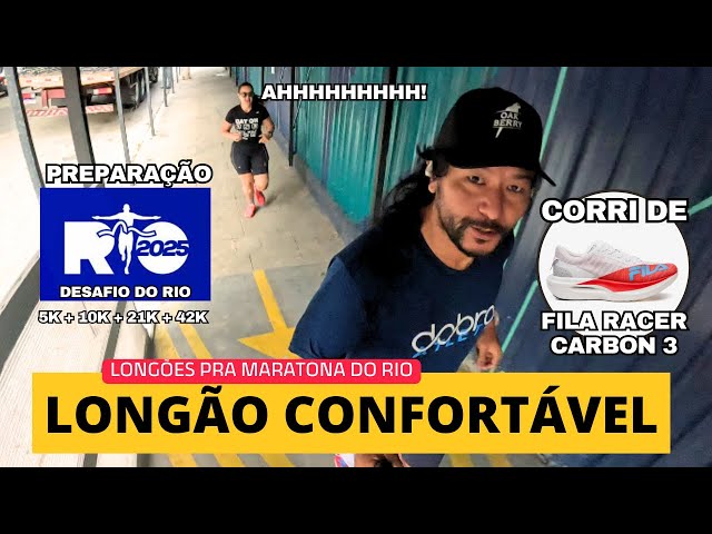 Quase a Regiane desiste do treino longo