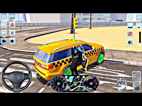 Taxi Sim 2020 🚕 💥 Driving Big SUV Taxi Car in City 🌆 || Car Games 28 || #Crazy Simulator