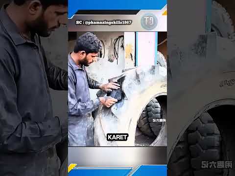 Ban Traktor Bocor Parah Diperbaiki—Hasilnya Bikin Takjub! by @pkamazingskills1867