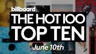 Early Release! Billboard Hot 100 Top 10 June 10th 2017 Countdown | Official