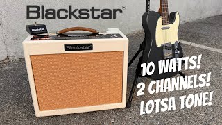 Video thumbnail for 10 WATTS OF SWEET TUBE TONES! Blackstar TV10A by Pete Thorn
