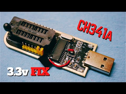 CH341A Important 3.3v Voltage FIX - Motherboard BIOS Programmer