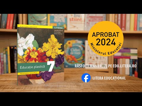 Educație plastică, clasa a VII-a - manual LITERA aprobat M.E. 2024