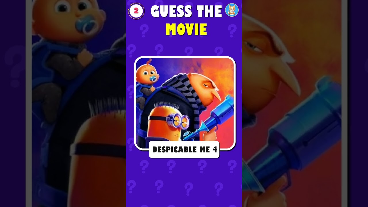 Guess The Movie By Emoji Quiz 🍿✅