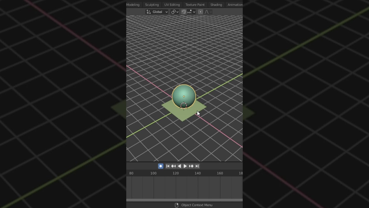 how to loop animation #blendertutorial #blender3d #3d #tutorial #blender #animation #blenderrender3d