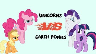 MLP TCG EARTH PONIES vs UNICORNS Showdown
