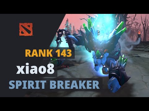 xiao8 (Rank 143) plays Spirit Breaker Dota 2 Full Game