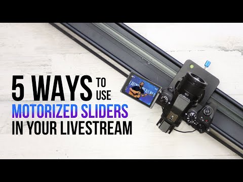 5 Ways to use a Motorized Slider in your Church Livestream (Only $350)