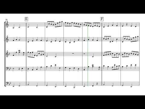 Pachelbel's Canon in D (for Brass Quintet)