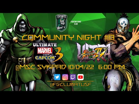 FGC Community Night #13 (Ultimate Marvel VS Capcom 3)