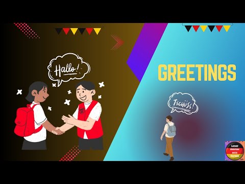 A1 - Lesson 1 | Begrüßungen | Greetings | German for beginners | Learn German with sameer