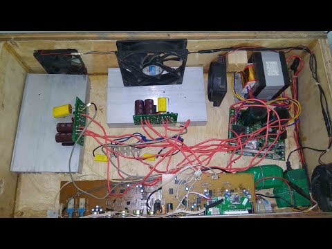 Home Make 300 Watt fer Channel Stereo Amplifer, Simple Circuit and  PCB Video