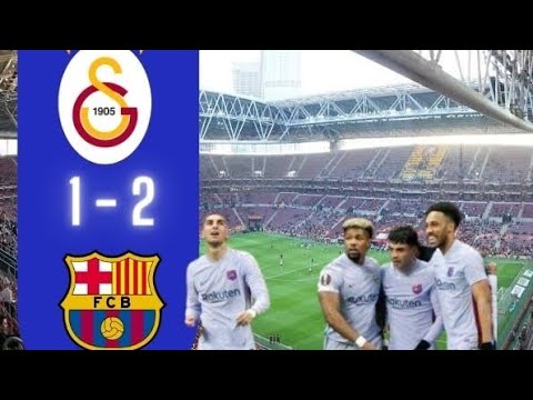 Galatasaray vs Barcelona || 1-2 Highlight Goal and Show