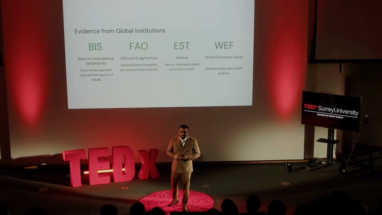 Why blockchain is becoming the engine of the next global economy | Ravi Kant | TEDxSurreyUniversity