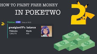 HOW TO GET FREE MONEY IN POKETWO