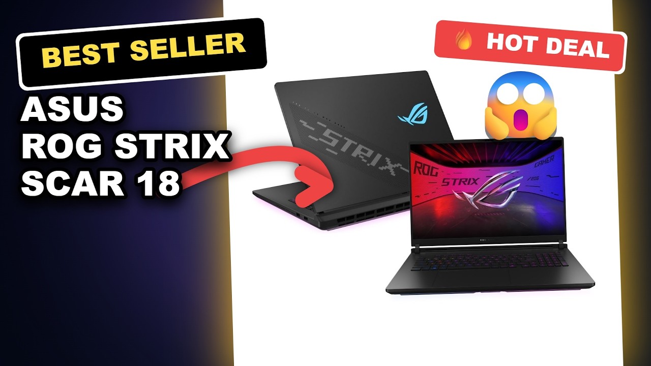 ASUS ROG Strix Scar 18 G835LWG-DB96 Tested: Is This 4K Gaming Laptop Worth It? review video