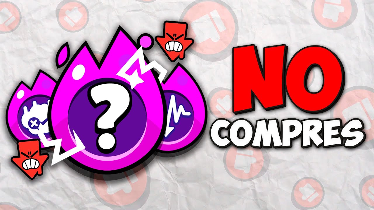 ¡ HIPERCARGAS que NO DEBES COMPRAR en BRAWL STARS !