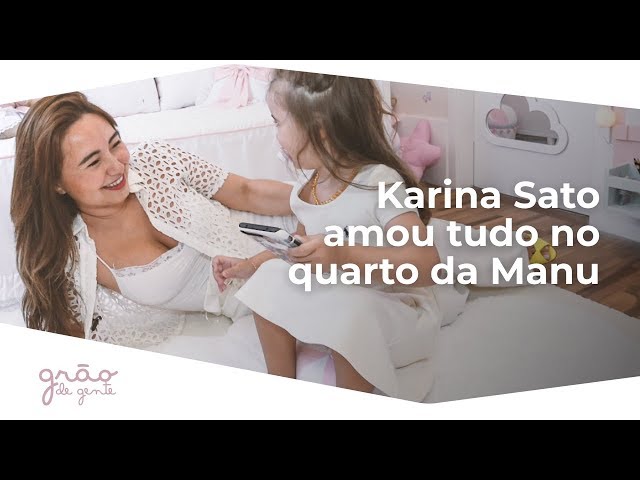 QUARTO INFANTIL DA MANU: KARINA SATO EMOCIONADA COM NOVA DECORAÇÃO!