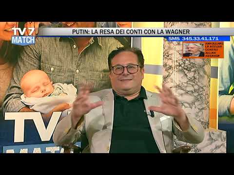 TV7 MATCH PUNTATA DEL 30/6/23 (3 di 4) - PUTIN E LA WAGNER
