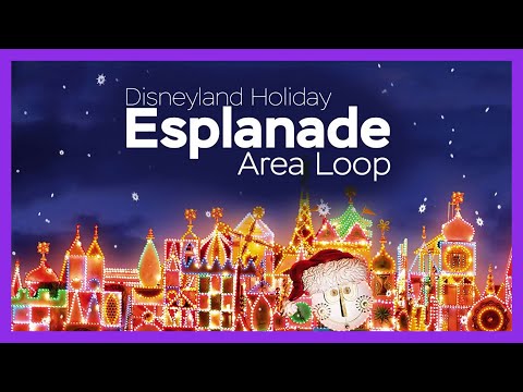 Esplanade Holiday Area Loop (Reconstruction) - Disneyland Resort