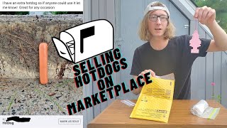 SHIPPING a HotDog on Facebook Marketplace (Part 1)