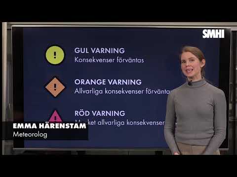 SMHI konsekvensbaserade varningar