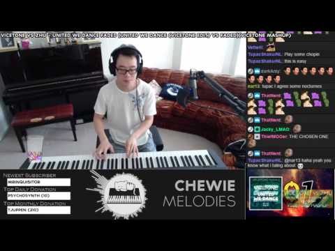 Vicetone vs Zhu - United We Dance Blind Piano Playover