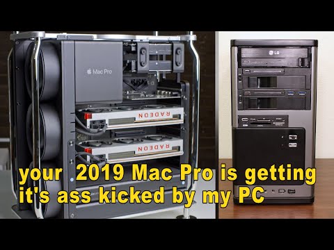 2019 Mac Pro vs PC