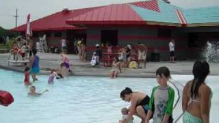 preview picture of video 'Grove Public Swimming Pool Grand Opening 06 12 2010'