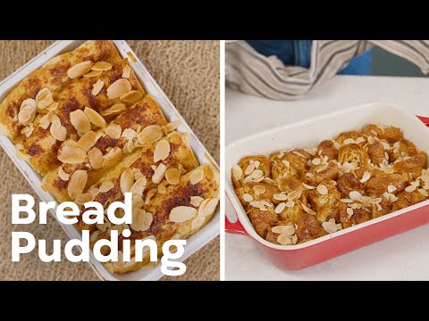 BISA PAKE ROTI SISA. RESEP BREAD PUDDING