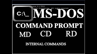 How To Create,Change&Remove Directories(Folders) In Command Prompt |MS-DOS Tutorials |Command Prompt