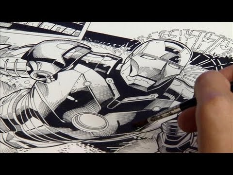 Superhero Comic Artist: Behind the Scenes