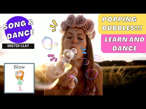 Popping Bubbles / Kids Educational song learning song / Silly Kids Songs #kidssongs #kidseducation