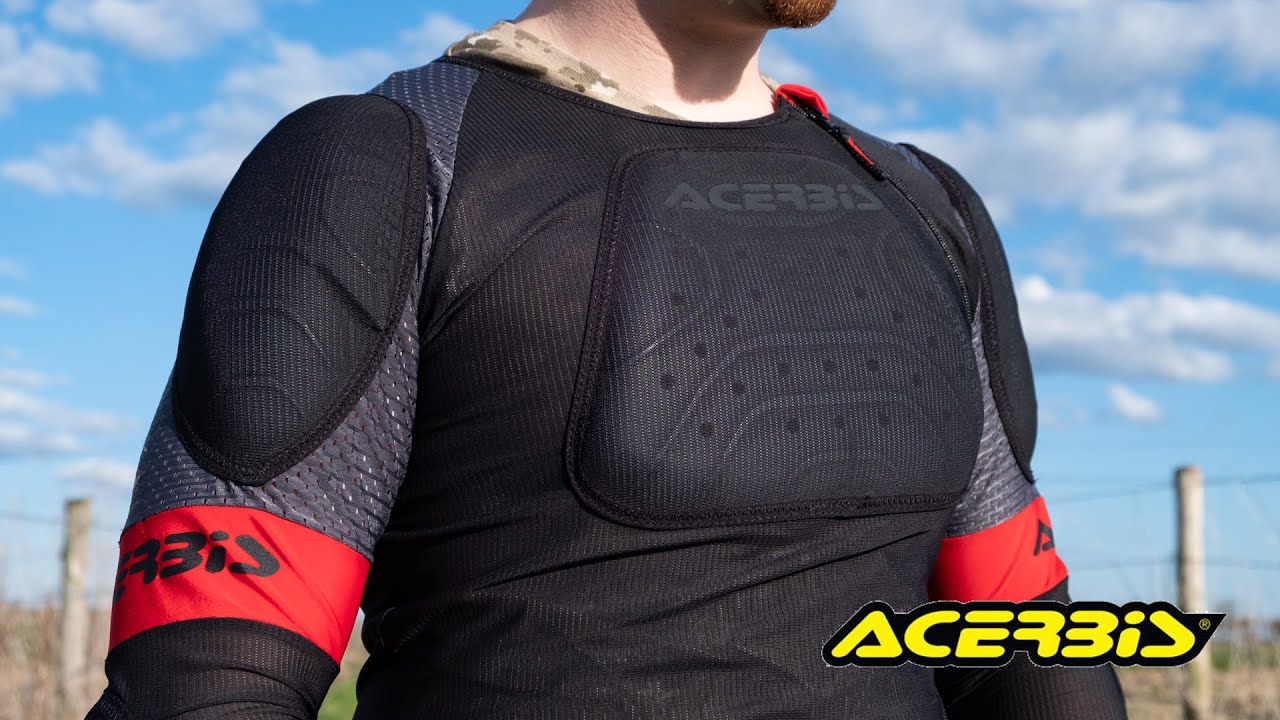 Test du gilet de protection Acerbis X-Air Body Armour 👉 Motard-Adventure