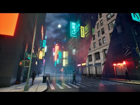 Night City Relighting - Unreal Engine 5