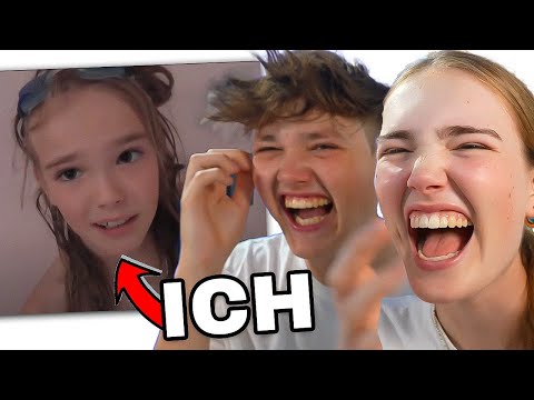 MORITZ and I react to my FIRST YOUTUBE VIDEOS😂🫢 @HeyMoritz